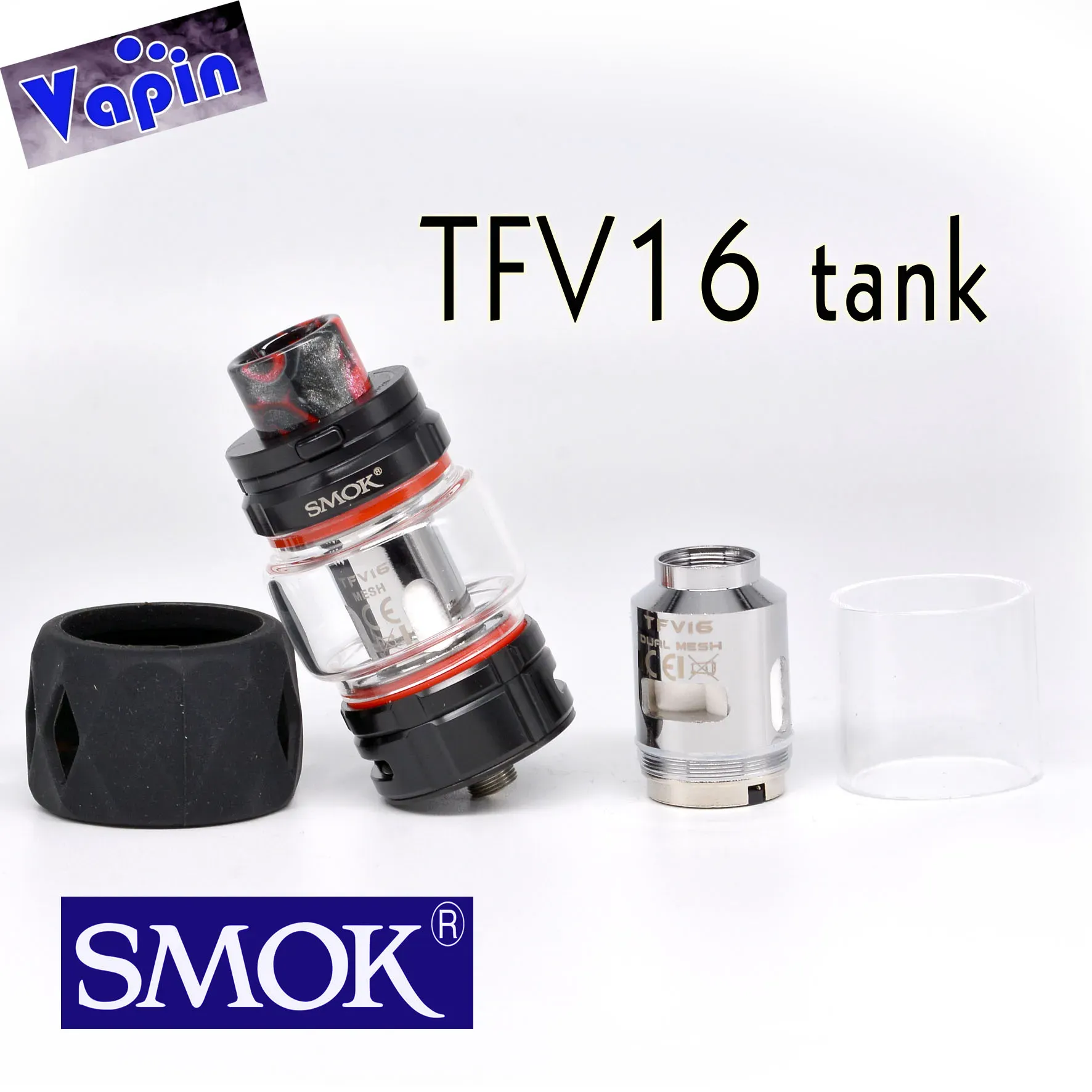 TFV16 Tank (9ml) Color Silver de Smok - Imagen 3
