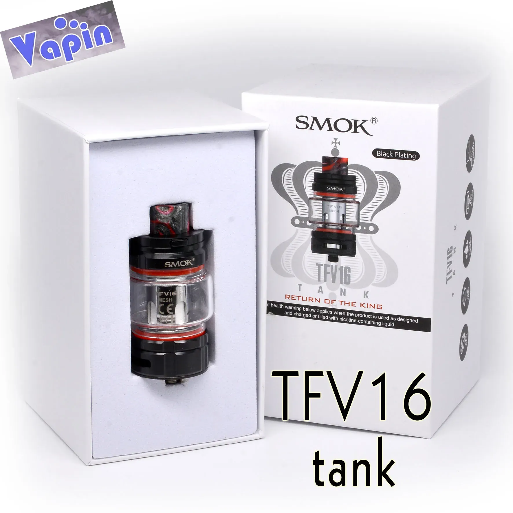 TFV16 Tank (9ml) Color Silver de Smok - Imagen 5
