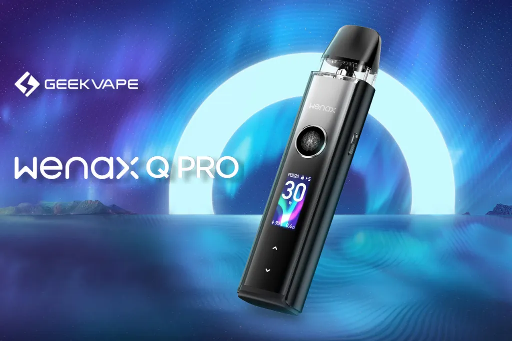 Wenax Q Pro 1200mAh – Geekvape: Control de Aire y Potencia para tu Vapeo